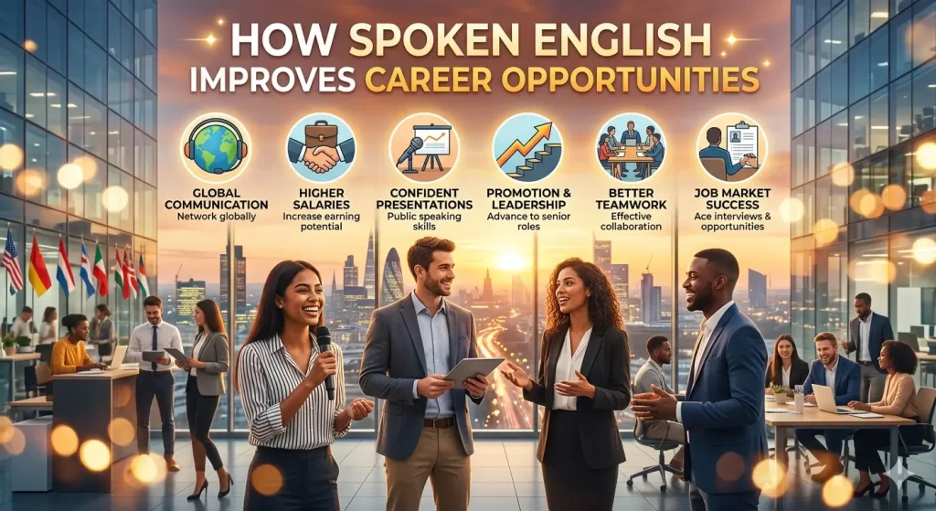 How Spoken English Improves Career Opportunities